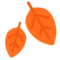 Fallen Leaf emoji on Mozilla